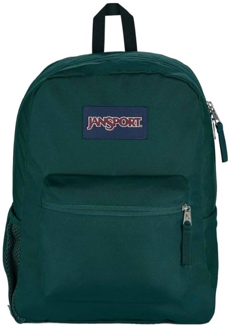 JANSPORT CROSS TOWN PLUS 後背包 JS0A7ZNZ7F7, 綠色
