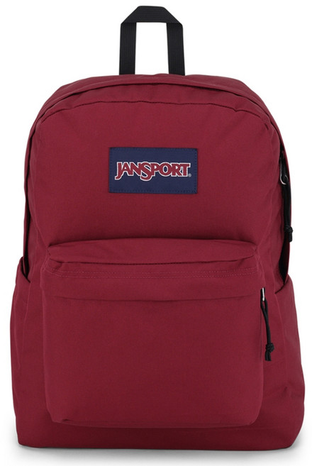 JANSPORT SUPERBREAK 後背包 JS0A4QUE04S, 1個, 紅色