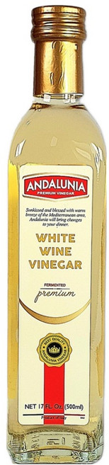 안달루니아 화이트 와인 식초, 1개, 500ml