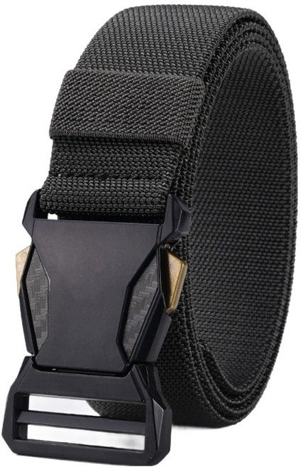 액티제노 남성용 아웃도어 스포츠 나일론 전술 벨트, 그레이, 1개