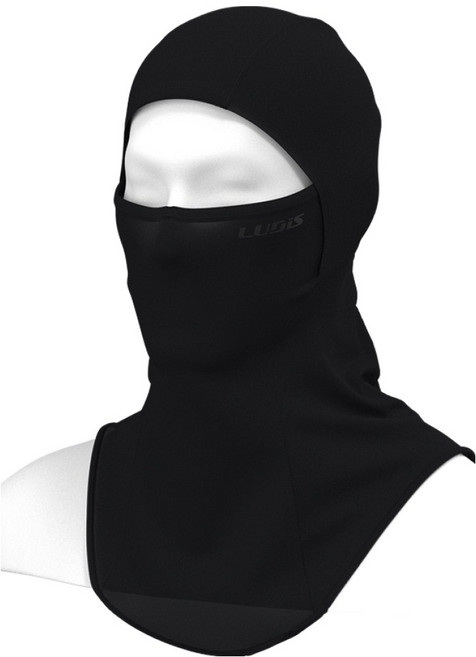 루디스 아웃도어 UV차단 쿨 바라클라바 LUPDUA04, 블랙, 1개