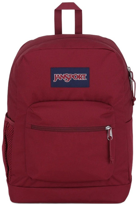 JANSPORT CROSS TOWN PLUS 後背包 JS0A7ZNZ04S, 紅色