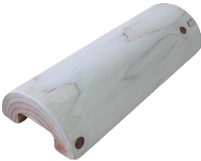 自然之愛 扁柏原木木枕 頸枕, 單一顏色