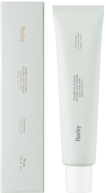 헉슬리 워터리 선크림 스테이 선 세이프 SPF50+ PA++++, 1개, 70ml