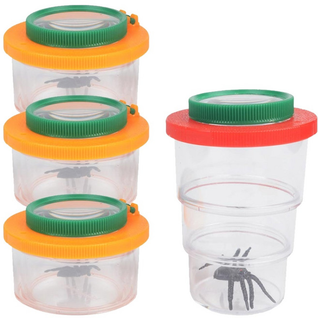 3단 커져라 돋보기 채집통, 4개