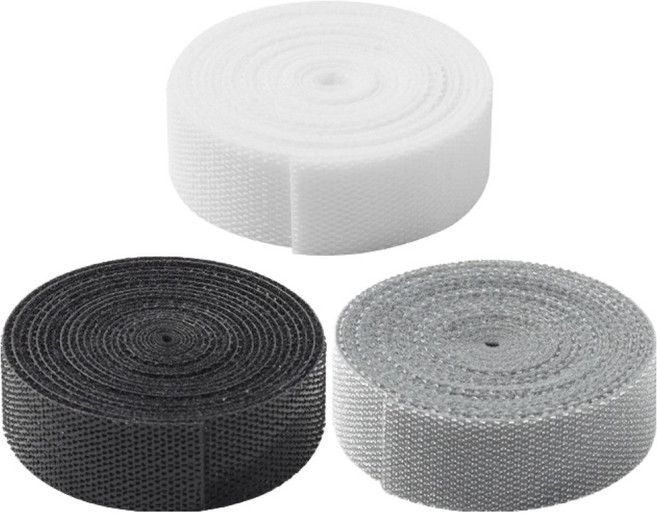 라온엘앤씨 초강력 벨크로 찍찍이 케이블타이 3종 세트, 1세트