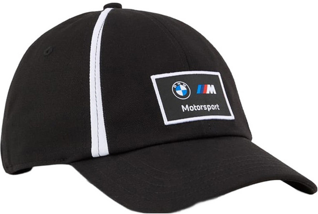 PUMA BMW系列 Heritage 老爹帽 棒球帽 02604901, 黑色, 1個