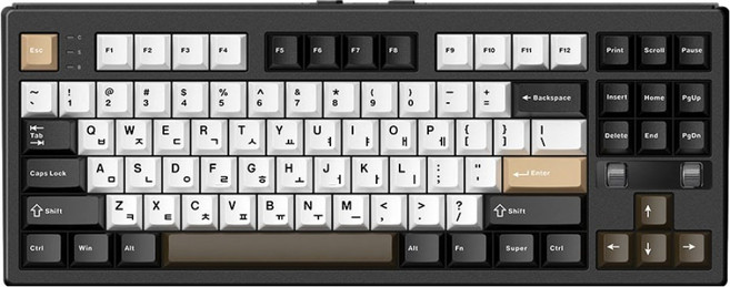프리플로우 유무선 8K 게이밍 기계식 텐키리스 키보드, MAESTRO, Archon F1 PRO TKL, 에그스톤