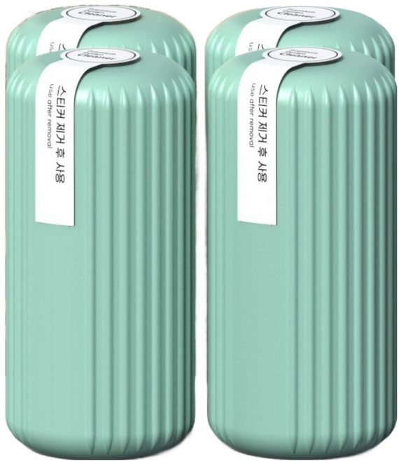 hamada 대용량 보틀 자동 화장실 변기세정제, 4개, 320g