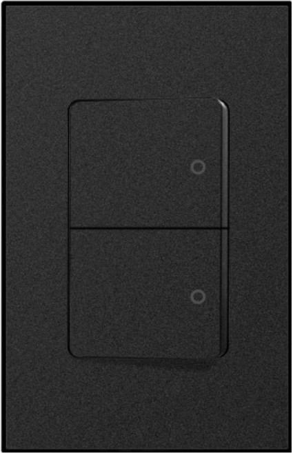 위너스 벨로 매트블랙 스위치 2구, 1개