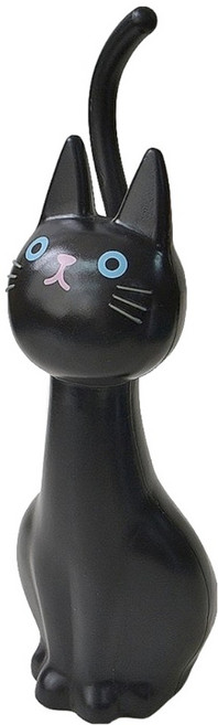 Mitsukin 三金 喵咪造型馬桶刷, 黑色
