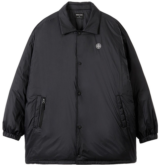 PanAm 中性款羽絨棉中長版教練外套 3103