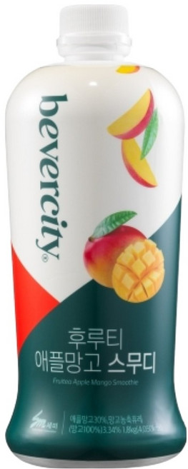 베버시티 세미 후르티 애플망고 스무디, 1.8kg, 1개