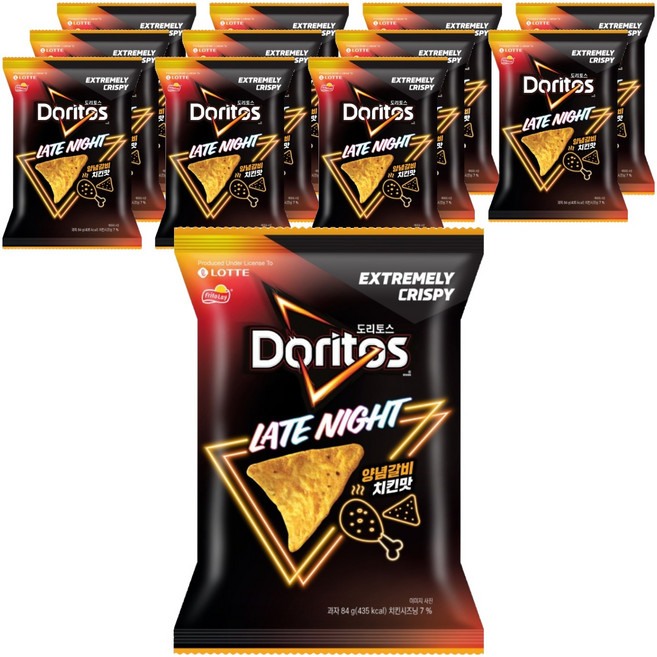 도리토스 양념갈비치킨맛, 84g, 12개