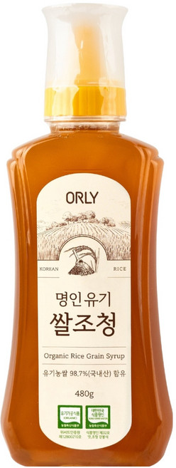 ORLY 올리 명인 유기 쌀조청, 1개, 480g