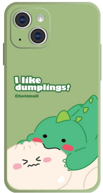 핫티몰 만두죠아 공룡 휴대폰 케이스