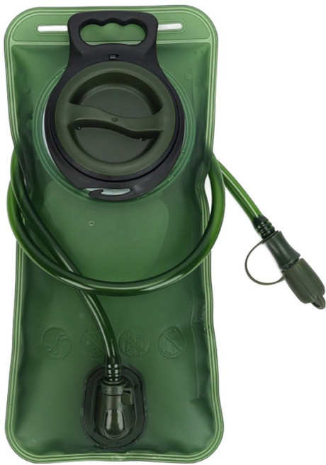 小麥購物 登山水袋 L824, 2L, 軍綠色, 1個