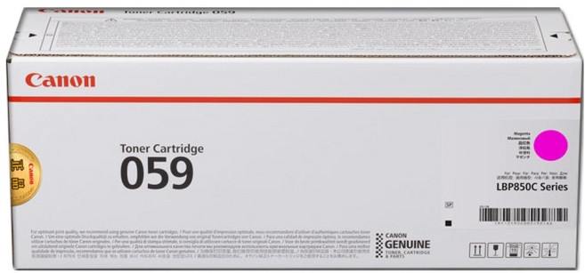 캐논 토너 카트리지 CRG-059M, 1개, 빨강