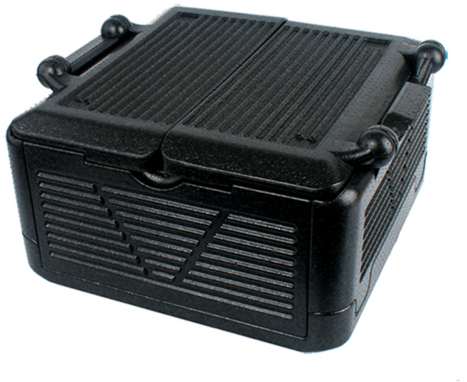 TOP&TOP 超輕量霸王折疊保溫箱 中型, 黑色, 24L