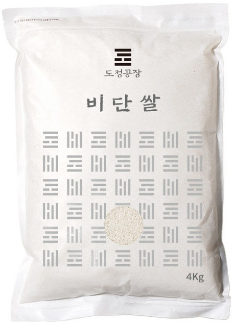도정공장 비단쌀, 4kg, 1개, 상등급