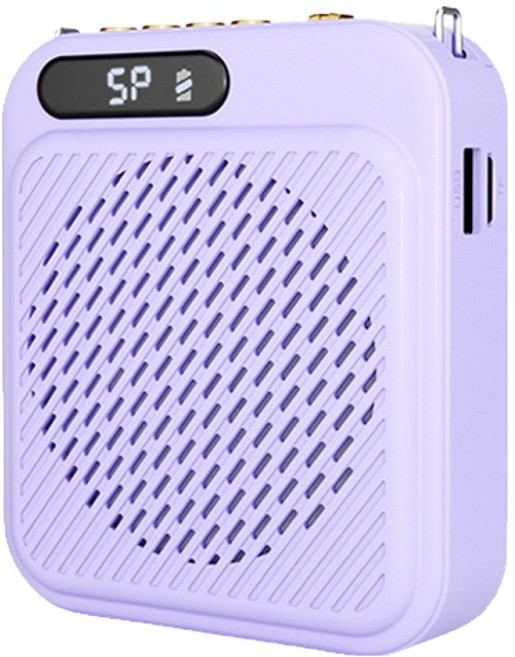 Nil 小蜜蜂降噪防嘯叫擴音器/教學/培訓/導遊/演講擴音機, S60, 1個, 紫色