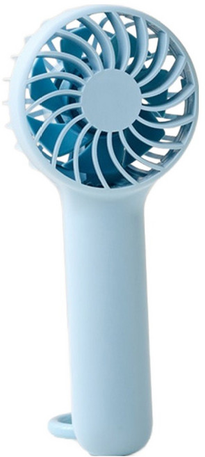 모던하우스 NEW 미니링 크래들 휴대용 핸디팬, 스카이블루, LT0725010