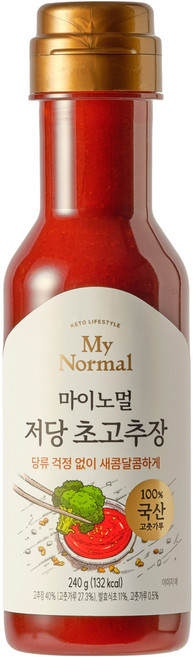 마이노멀 저당 초고추장, 240g, 1개