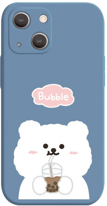 hottmall 珍奶愛好熊手機殼