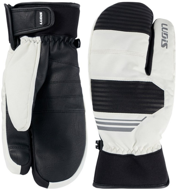 루디스 컴포트핏 프리라이드 스키 보드 삼지 방한 장갑 양손착용 세트 LUP01UG09, COCONUT, 1개