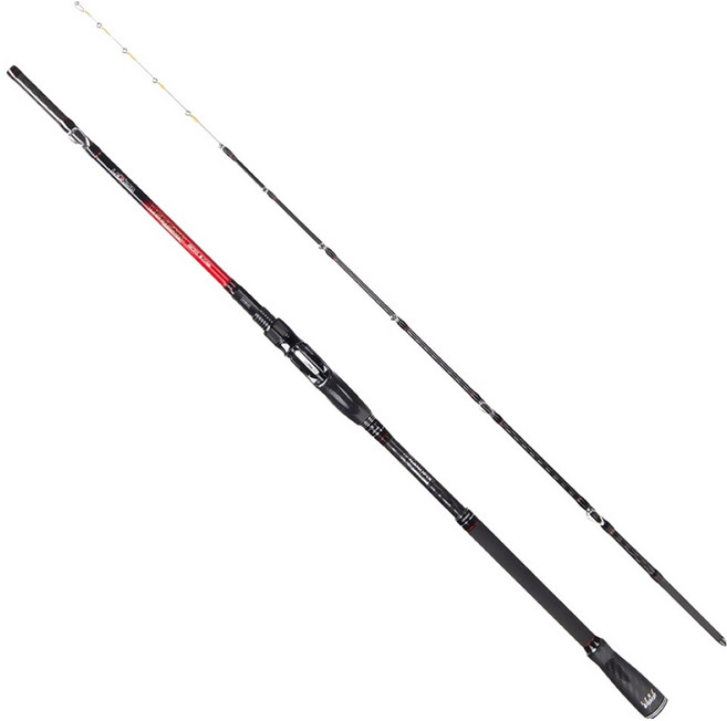 바낙스 레전드 옥토 낚싯대 C170H, BLACK + RED