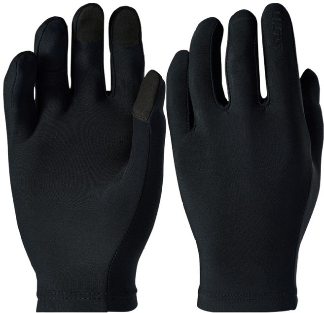 루디스 베이직 이너 런닝 장갑 LGU4733, BLACK, 1세트