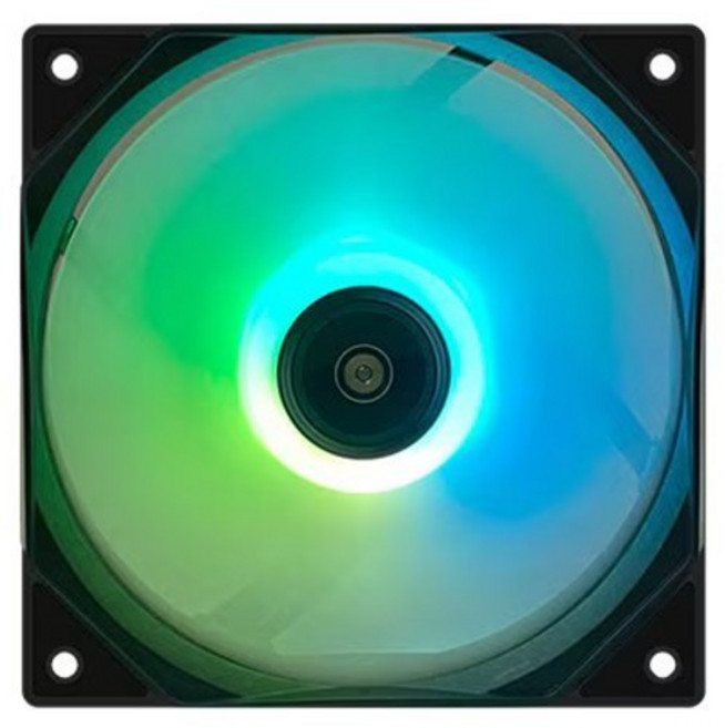 쓰리알시스템 Socoool 쿨러 ARGB PWM, BLACK, 1개, S12A