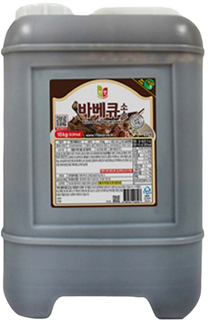 첫맛 바베큐 소스, 1개, 10L