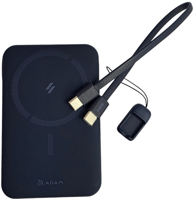 ADAM elements 亞果元素 8合1磁吸行動電源 10000mAh Type-C, VIONTA C2 Pro, 午夜藍色
