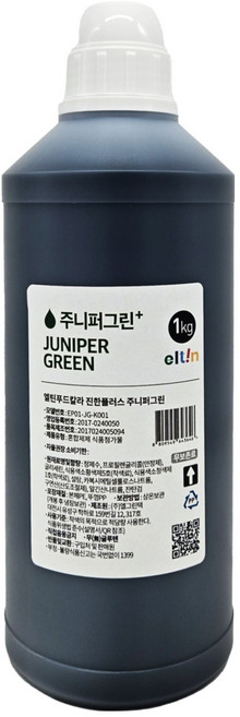 엘틴 푸드칼라 식용색소 진한 주니퍼그린, 1kg, 1개