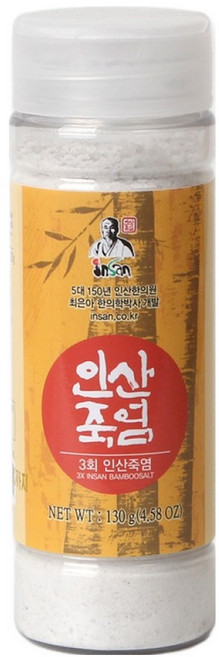 insan 3次竹鹽顆粒, 1個, 130g