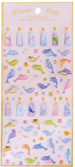 아이엔피 DIY 3D입체 크리스탈 다꾸스티커 21 x 9 cm, C08 소원병, 2개