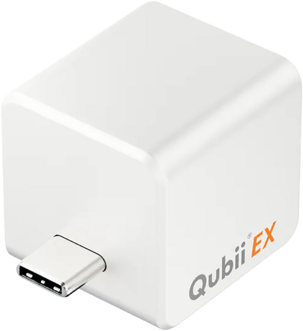 maktar QubiiEX USB-C 備份豆腐 極速版 珍珠白, 512GB, 1個