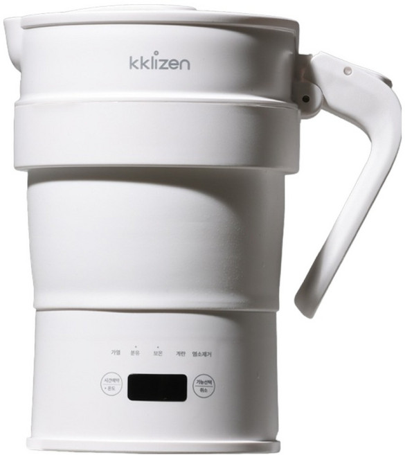 끌리젠 휴대용 접이식 전기포트, KLZ-EP01