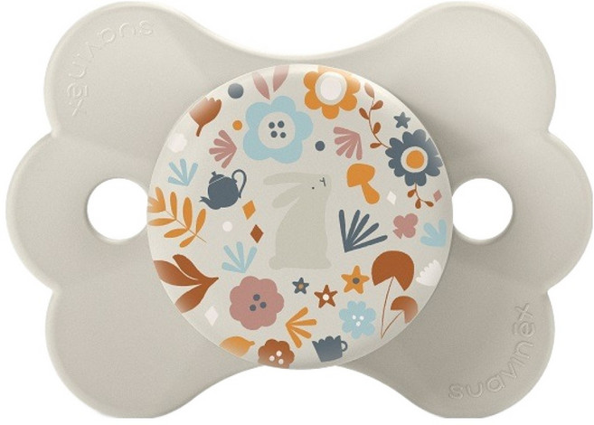 스와비넥스 원더랜드 버터플라이 모유촉감 쪽쪽이, 2단계(6개월이상), 리버티크림, 1개