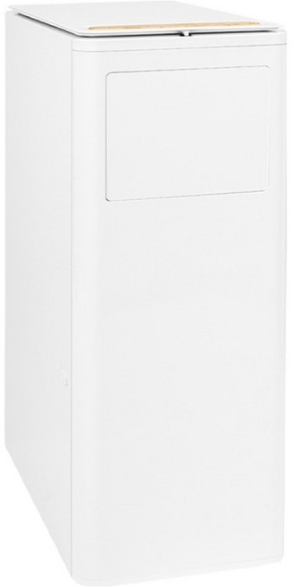 aguard 防臭可堆疊式尿布垃圾桶, 白色, 30L