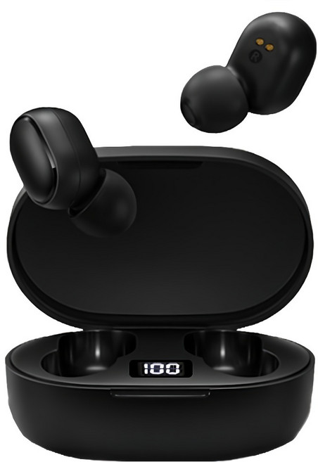 DTAudio 聆翔 真無線藍芽耳機 立體環繞音, 黑色, TWS-Q8