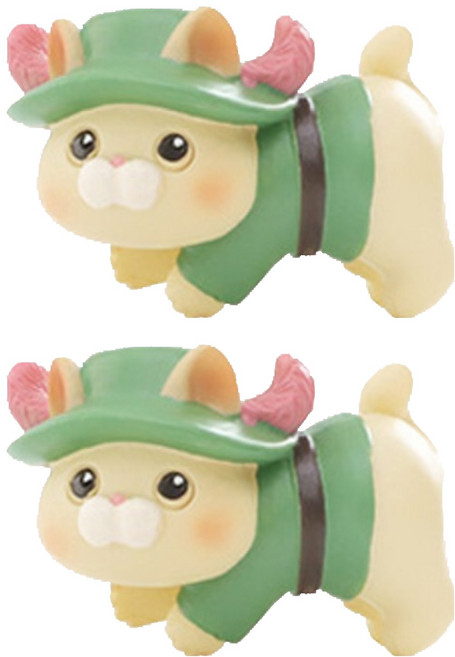 미미네아쿠아 걸이식 수조 장식품 동화 속 탐험고양이, 2개