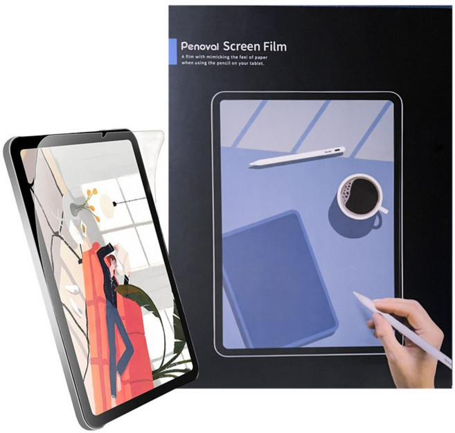 Penoval 高級日本類紙膜, 1個, 透明