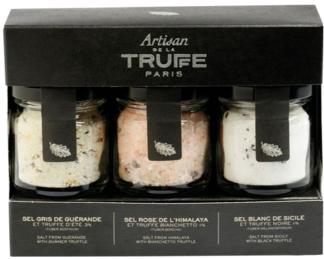 Artisan DE LA TRUFFE Artisan de la Truffe 迷你松露鹽三件組 90g, 1套