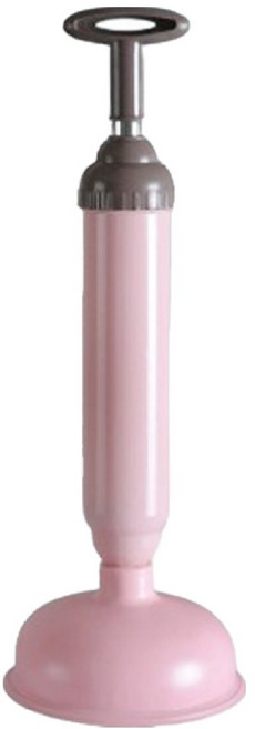 블랙조인 흡착 변기 하수구 막힘 뚫어뻥, 핑크