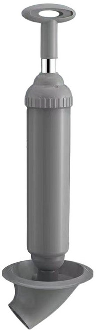 블랙조인 변기 하수구 막힘 뚫어뻥 압축기, 그레이