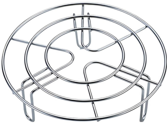 AHOYE 304不鏽鋼電鍋料理蒸盤/蒸架, 15cm, 1個