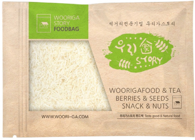 우리가스토리 코코넛 롱 슬라이스, 500g, 1개