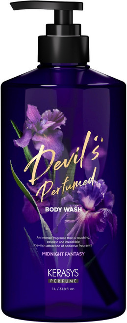 케라시스 데빌스 퍼퓸 바디워시 미드나잇 판타지, 1L, 1개